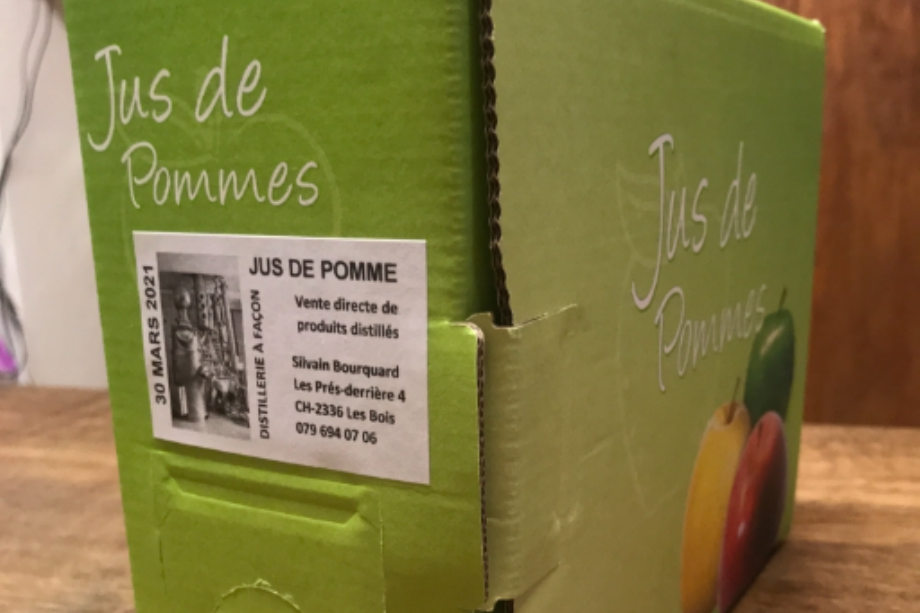 Jus de pomme cubi 3l